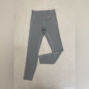 Allbirds Merino Wool Blend Athletic Leggings, Size S Gray Comfort Workout